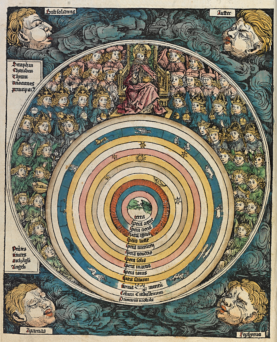 Seventh Day of Creation, from the 1493 Nuremberg Chronicle by Hartmann Schedel