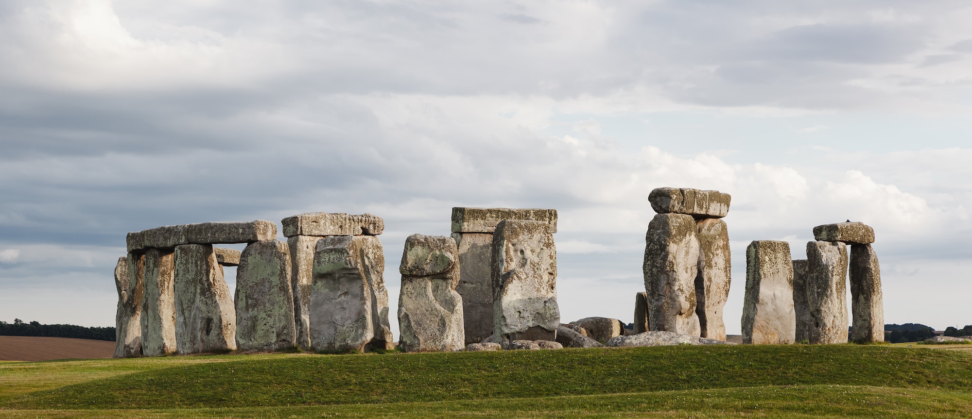 Sunset in Stonehenge, Wiltshire, England